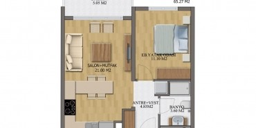 Yenitepe İzmir Kat ve Daire Plan Resimleri-1