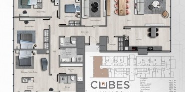 Cubes Ankara Kat ve Daire Plan Resimleri-19