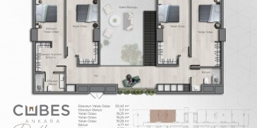 Cubes Ankara Kat ve Daire Plan Resimleri-18