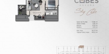 Cubes Ankara Kat ve Daire Plan Resimleri-2