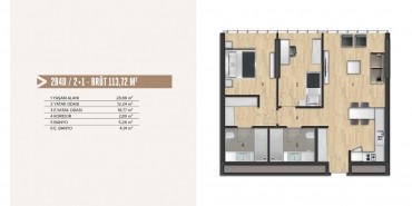 Yenitepe Kadıköy Kat ve Daire Plan Resimleri-8