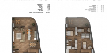 Ons İncek Residence Kat ve Daire Plan Resimleri-3