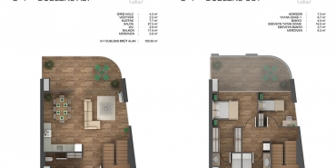 Ons İncek Residence Kat ve Daire Plan Resimleri-8