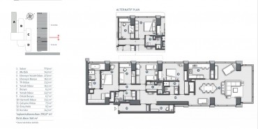 Çiftçi Towers Kat ve Daire Plan Resimleri-1