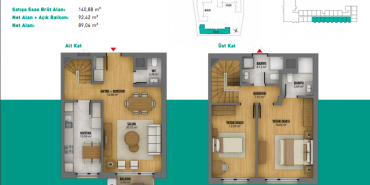 3S Firuze Konakları Kat ve Daire Plan Resimleri-10