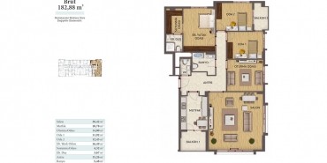 Konakkale West Kat ve Daire Plan Resimleri-5