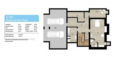 Ormanada Zekeriyaköy Kat ve Daire Plan Resimleri-5