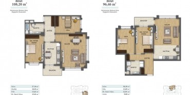 Konakkale West Kat ve Daire Plan Resimleri-3