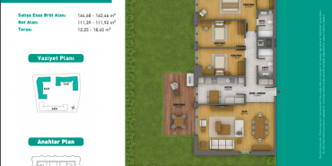 3S Firuze Konakları Kat ve Daire Plan Resimleri-17