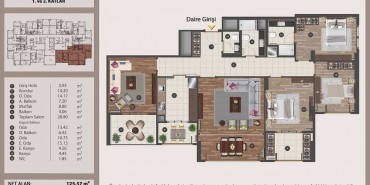 3. İstanbul Kat ve Daire Plan Resimleri-9