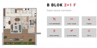 Narlı Bahçe Evleri Kat ve Daire Plan Resimleri-11