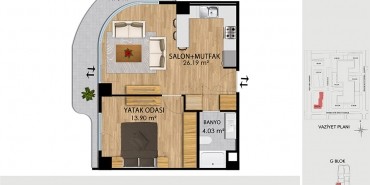 Demir Country Kat ve Daire Plan Resimleri-10