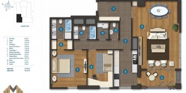 Mahall Ankara Kat ve Daire Plan Resimleri-3