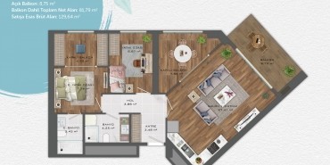 Yeniköy Konakları Kat ve Daire Plan Resimleri-5