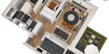 Bulvar Loft Kat ve Daire Plan Resimleri-8