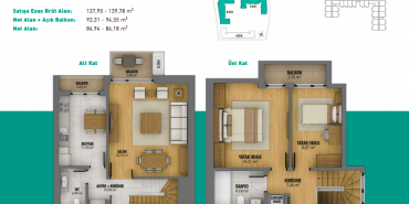 3S Firuze Konakları Kat ve Daire Plan Resimleri-21