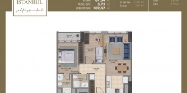 Self İstanbul Kat ve Daire Plan Resimleri-20