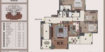 3. İstanbul Kat ve Daire Plan Resimleri-13