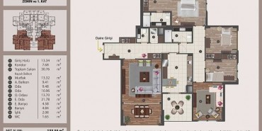 3. İstanbul Kat ve Daire Plan Resimleri-11