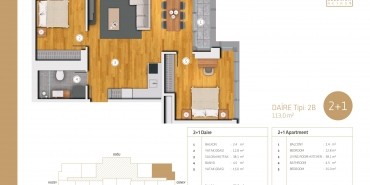 Selenium Retro 9 Kat ve Daire Plan Resimleri-15