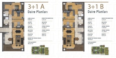 Makyol Yaşam Kat ve Daire Plan Resimleri-4