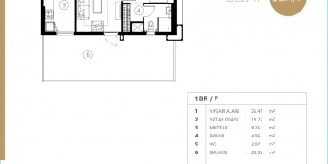 Midtown Selenium By Deyaar Kat ve Daire Plan Resimleri-7