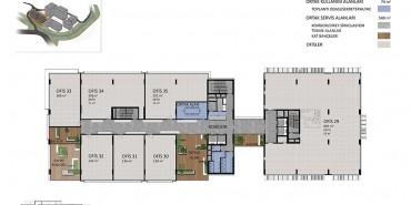 Seba Office Boulevard Kat ve Daire Plan Resimleri-5