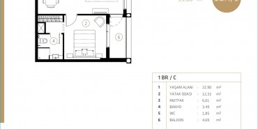 Midtown Selenium By Deyaar Kat ve Daire Plan Resimleri-4