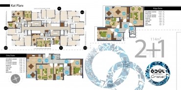 Ödül Cristal Kat ve Daire Plan Resimleri-1