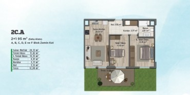 Sur Yapı Gölbahçe Evleri Kat ve Daire Plan Resimleri-16
