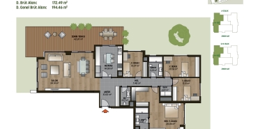 MESA Orman II Kat ve Daire Plan Resimleri-10