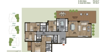 MESA Orman II Kat ve Daire Plan Resimleri-8