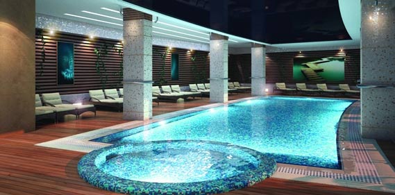 Saloon Residence-Kapalı Yüzme Havuzu Saloon Residence-Kapalı Yüzme Havuzu