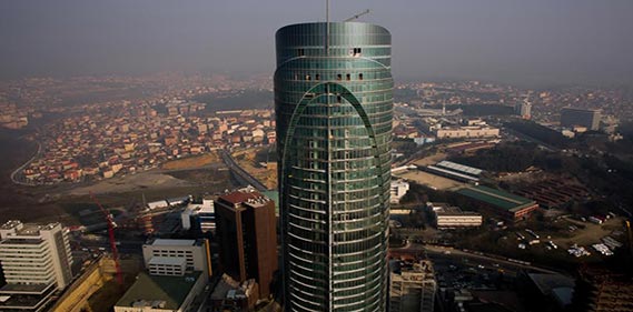 Spine Tower 47 kattan oluşuyor Spine Tower 47 kattan oluşuyor