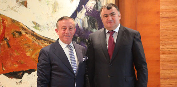 Ziyatdin Kassanov-Ali Ağaoğlu görüşmesi Ziyatdin Kassanov-Ali Ağaoğlu görüşmesi