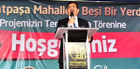 İdris Güllüce Bayrampaşa tesis açılışı İdris Güllüce Bayrampaşa tesis açılışı