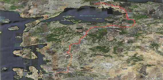 İstanbul-İzmir Yüksek Hızlı Tren Hattı İstanbul-İzmir Yüksek Hızlı Tren Hattı