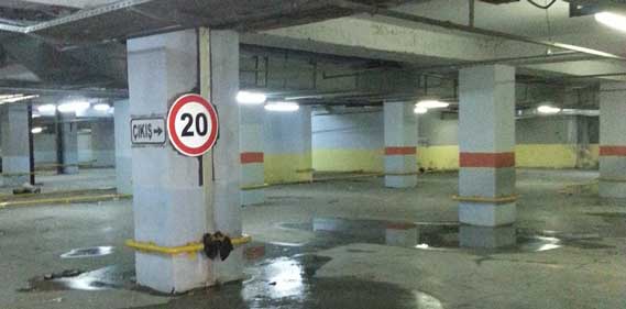 Su yalıtımsız otopark Su yalıtımsız otopark