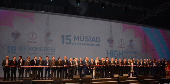 MÜSİAD Fuarı açılış töreni MÜSİAD Fuarı açılış töreni