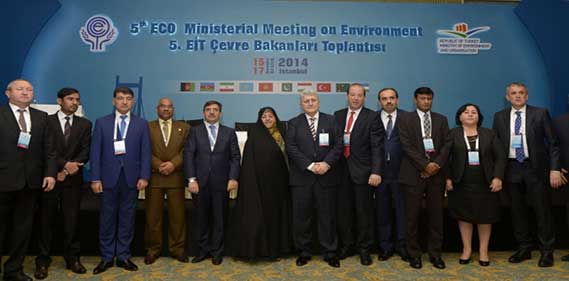 Ekonomik İşbirliği Teşkilatı 5. Çevre Bakanları Toplantısı Ekonomik İşbirliği Teşkilatı 5. Çevre Bakanları Toplantısı