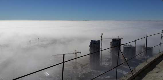 Uptown İncek 130 metre yükseklikte