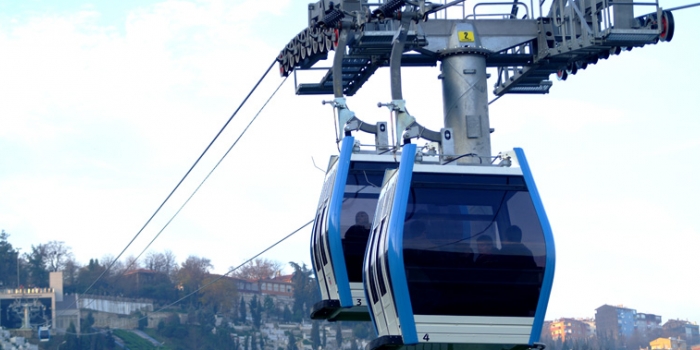 Çamlıca teleferik hattı durakları!