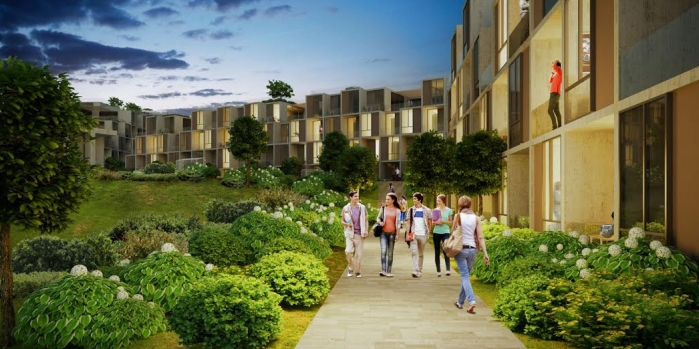 Univa Student Residence'a rekor talep
