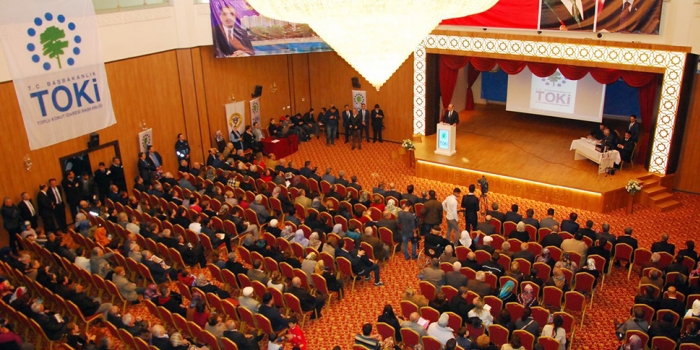 Adana Kışla Mahallesi kuraları çekildi