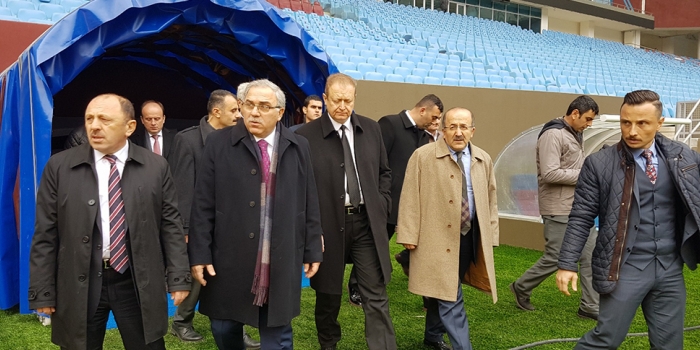 Akyazı Stadyumu'nda açılış öncesi son hazırlıklar
