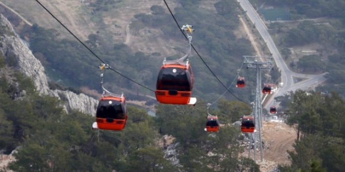 Antalya Tünektepe Teleferik hattı açıldı