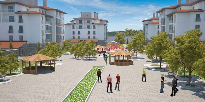 Bayburt'ta kentsel dönüşüm kapsamında 402 konut inşa edilecek