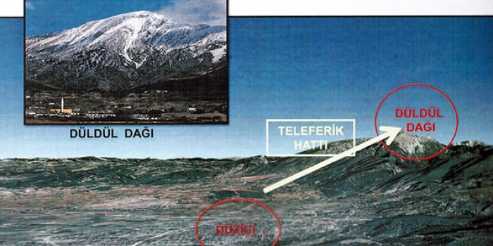 Düldül Dağı'na teleferik, mesire ve kayak merkezi yapılıyor