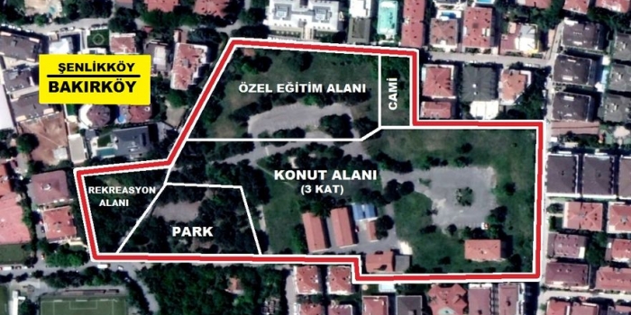 Florya askeri arazisi i&ccedil;in yeni imar planı