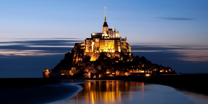 Fransa'nın büyülü manastırı: Mont Saint Michel